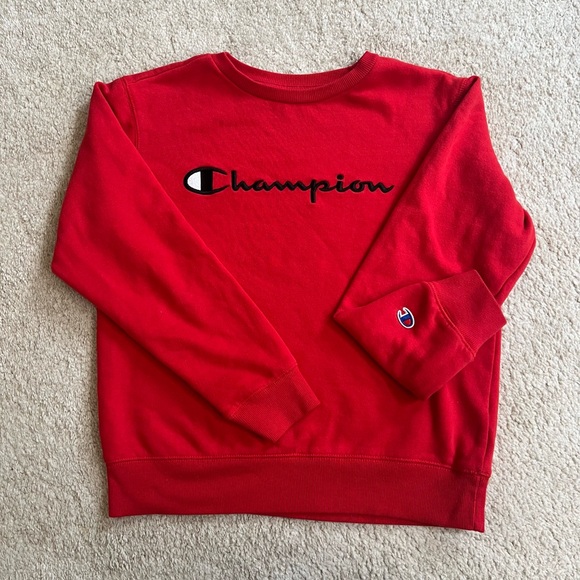 Vintage Champion Red Crewneck - Picture 2 of 4